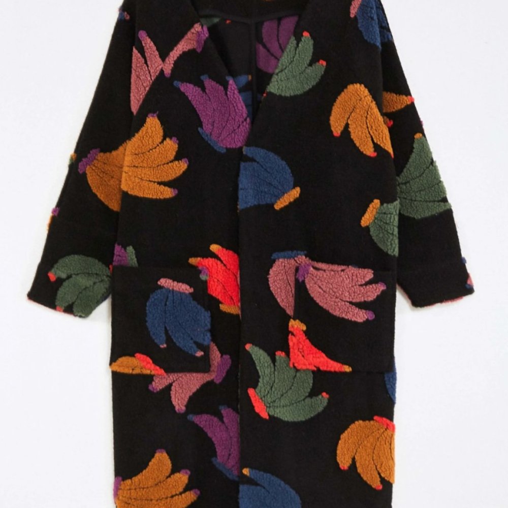 Farm Rio Banangola Fleece Cardigan